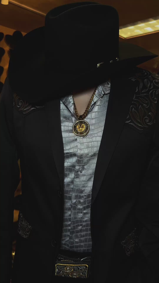 Men's Embroidery Fashion Blazer