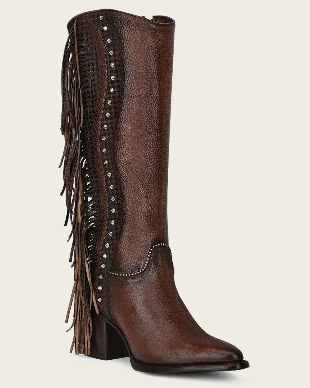 Bota marrón estilo western Cuadra Tall